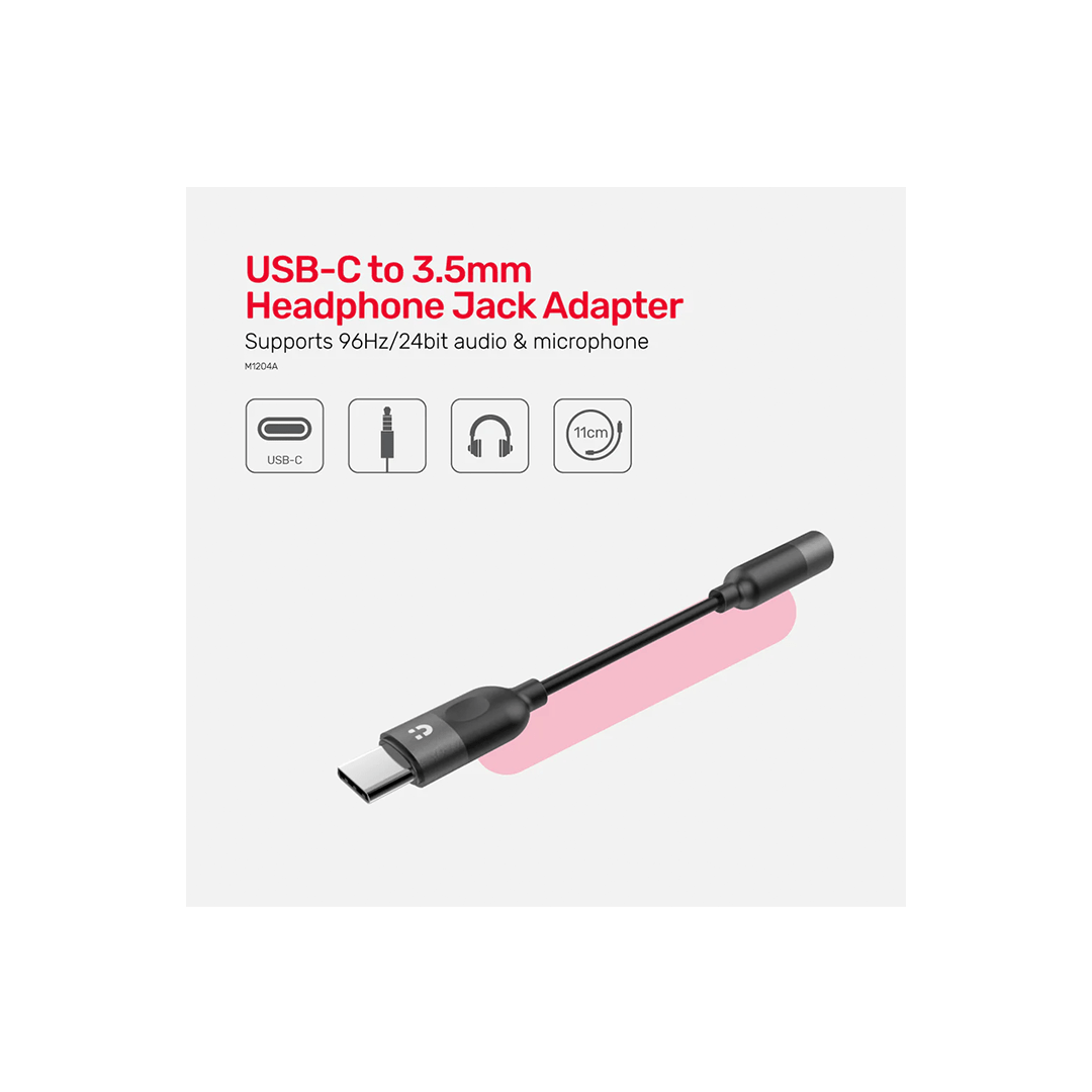 Unitek USB-C to 3.5mm Headphone Jack Adapter for Stereo Audio in Qatar Unitek USB-C to 3.5mm Headphone Jack Adapter for Stereo Audio in Qatar